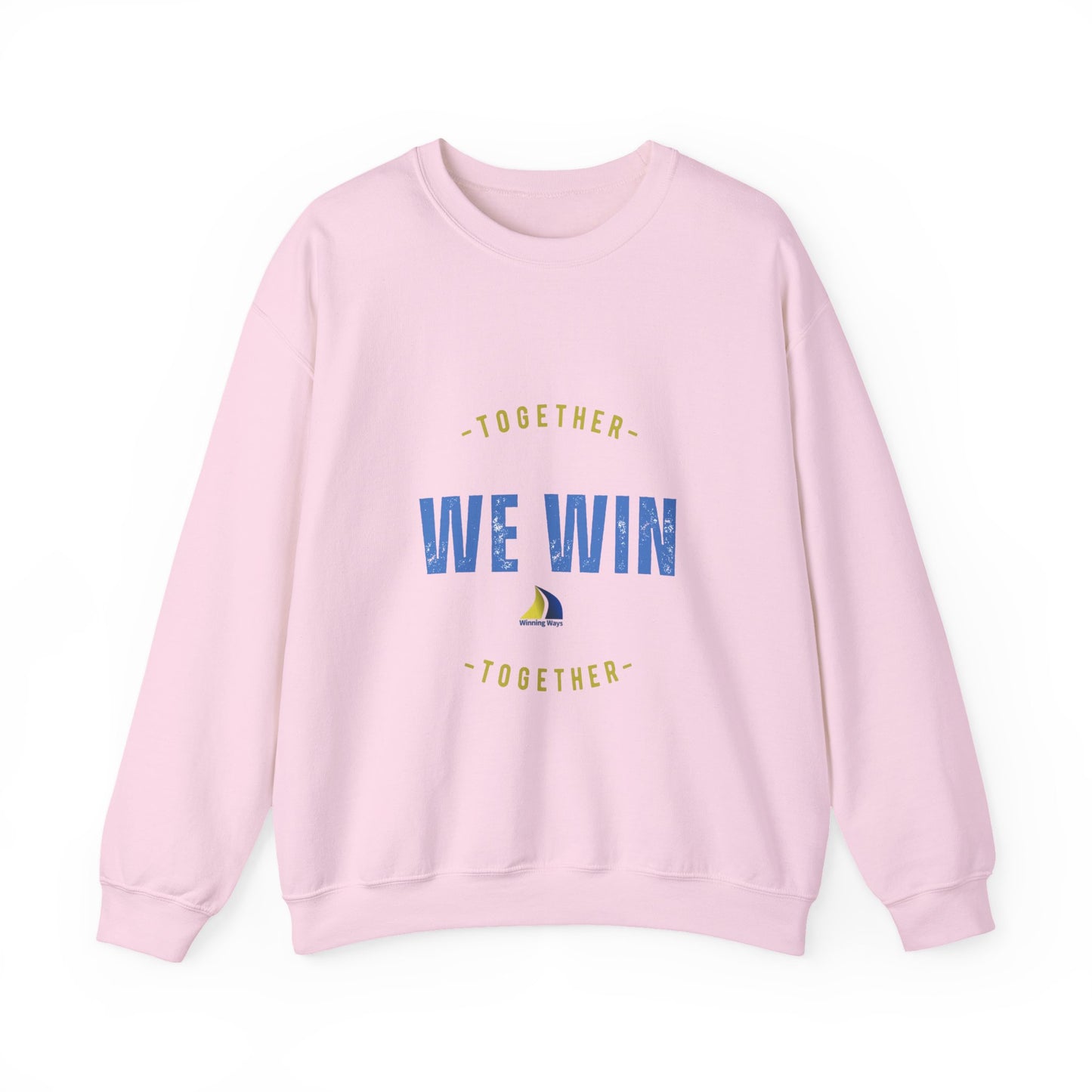 Together We Win Crewneck Sweatshirt, Unisex Motivation Sweater, Inspirational Gift, Cozy Fashion, Team Spirit Apparel, Sports Team [...]